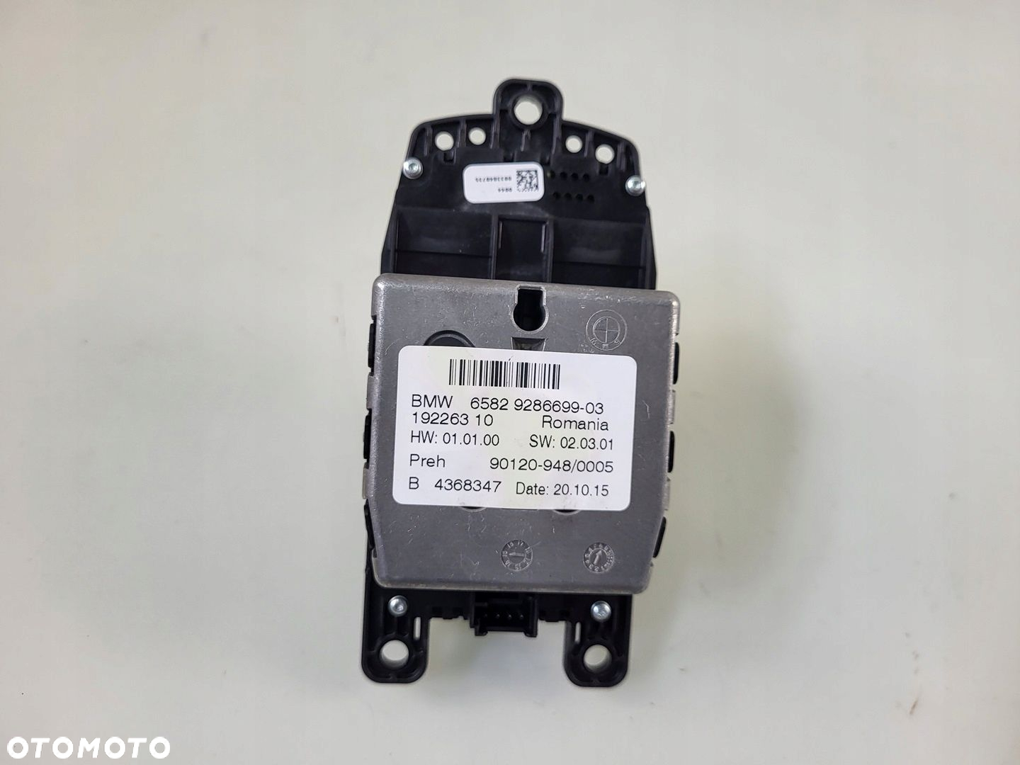 panel sterowania radiem idrive pokrętło przełącznik BMW F45 F46 9286699 - 8