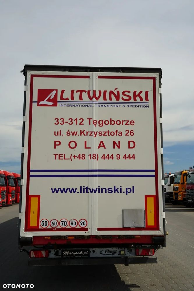 Volvo FH 460 / ZESTAW / KLIMA POSTOJOWA / MEGA / LOW DECK / + FLIEGL / FIRANKA MEGA / MULDA DO STALI - 7 M / DACH PODNOSZONY / LOW DECK - 14