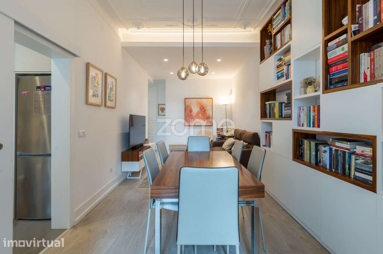 Apartamento T2+1 em Arroios c/ 2 varandas e logradouro - Grande imagem: 5/27