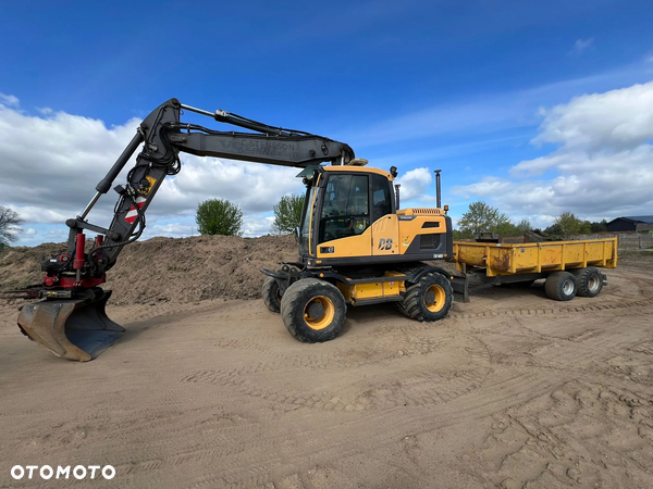 Volvo EW160D / PRZYCZEPA / GPS LEICA / ROTOTILT / 3 ŁYŻKI