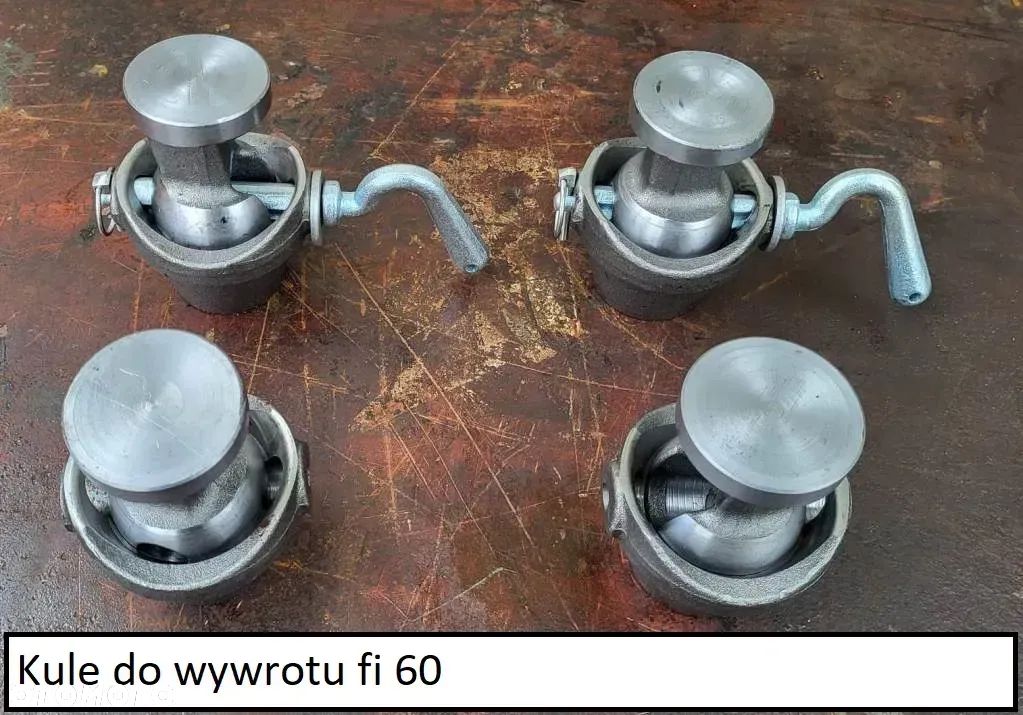 Siłownik Hydrauliczny kiper wywrot kule gniazda kipra Stabilizator podpora HDSa - 1