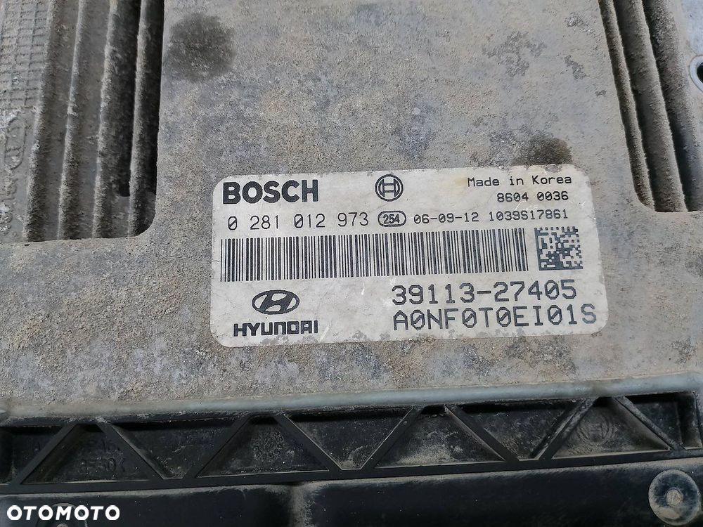 KOMPUTER, STEROWNIK HYUNDAI SONATA IV 39113-27405 0281012973 2.0 CRDI - 4
