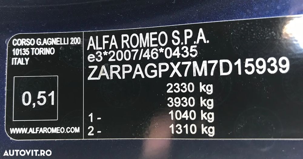 Alfa Romeo Stelvio 2.2 Diesel 16V AT8 Q4 Sprint - 8