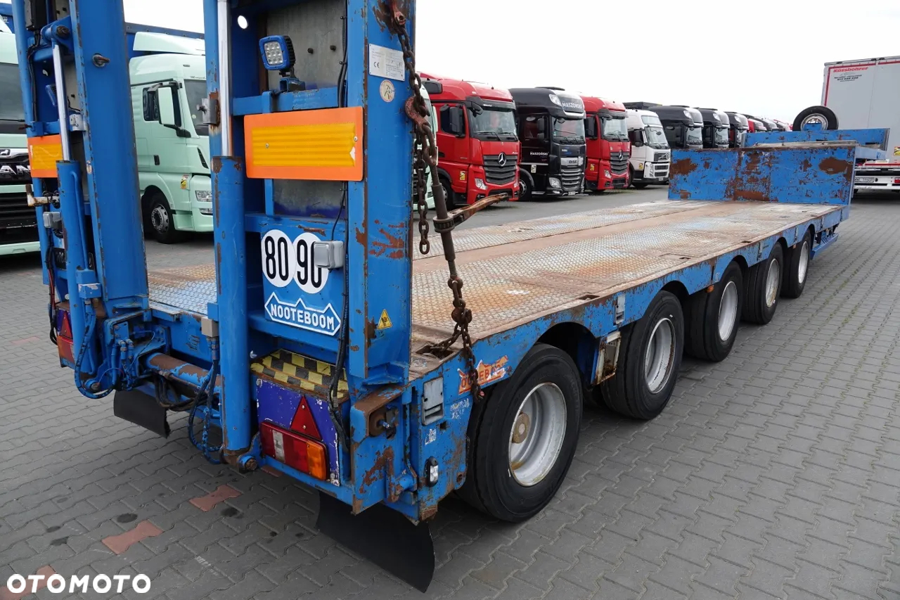 Nooteboom NISKOPODWOZIE / DMC: 80 000 KG / 5 OSI / OSIE SKRĘTNE / NAJAZDY HYDRAULICZNE - 14