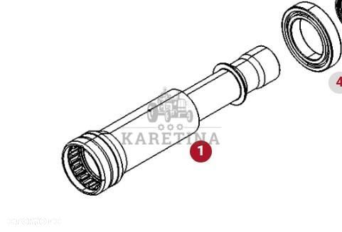 Fendt 930 933 936 939 942 Vario Gen 6 Wał Wybieraka CZĘŚCI 530101320052 - 1