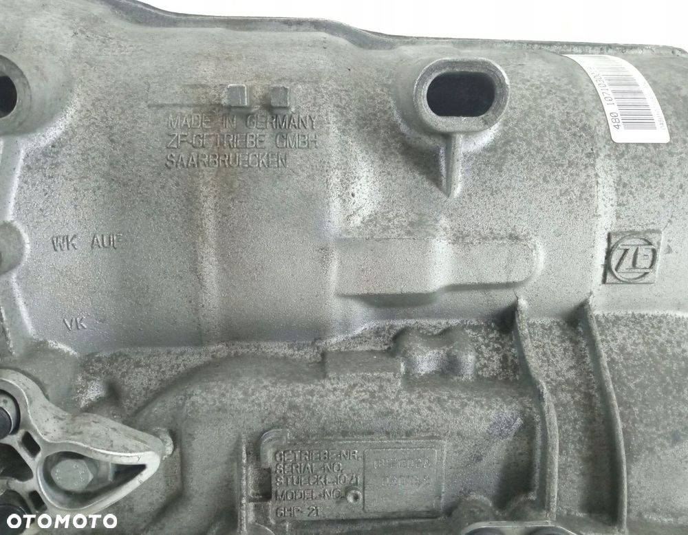 SKRZYNIA BIEGÓW AUTOMATYCZNA BMW E81 E87 E90 E91 3.0 D 6HP21 - 5