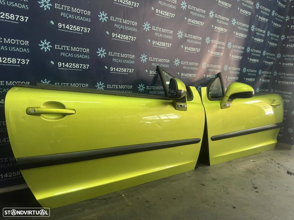 Porta usada PEUGEOT 207 CC esquerda direita ENVIO GRATIS - 1