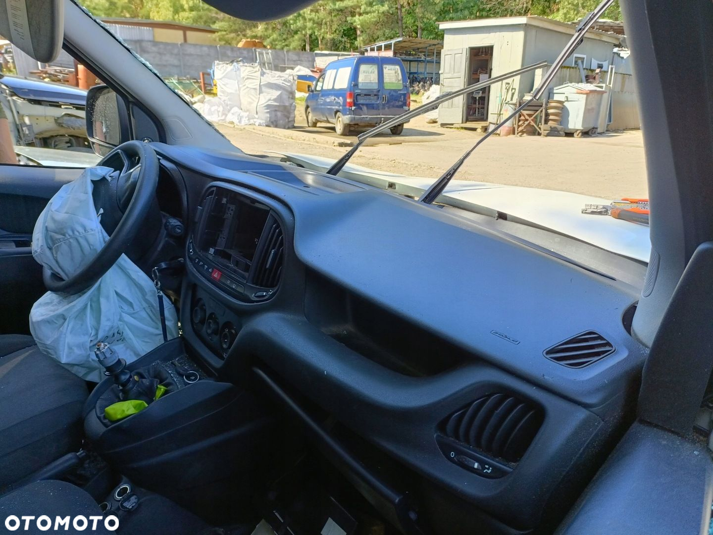 FIAT DOBLO II LIFT 15-19 deska rozdzielcza konsola * - 8