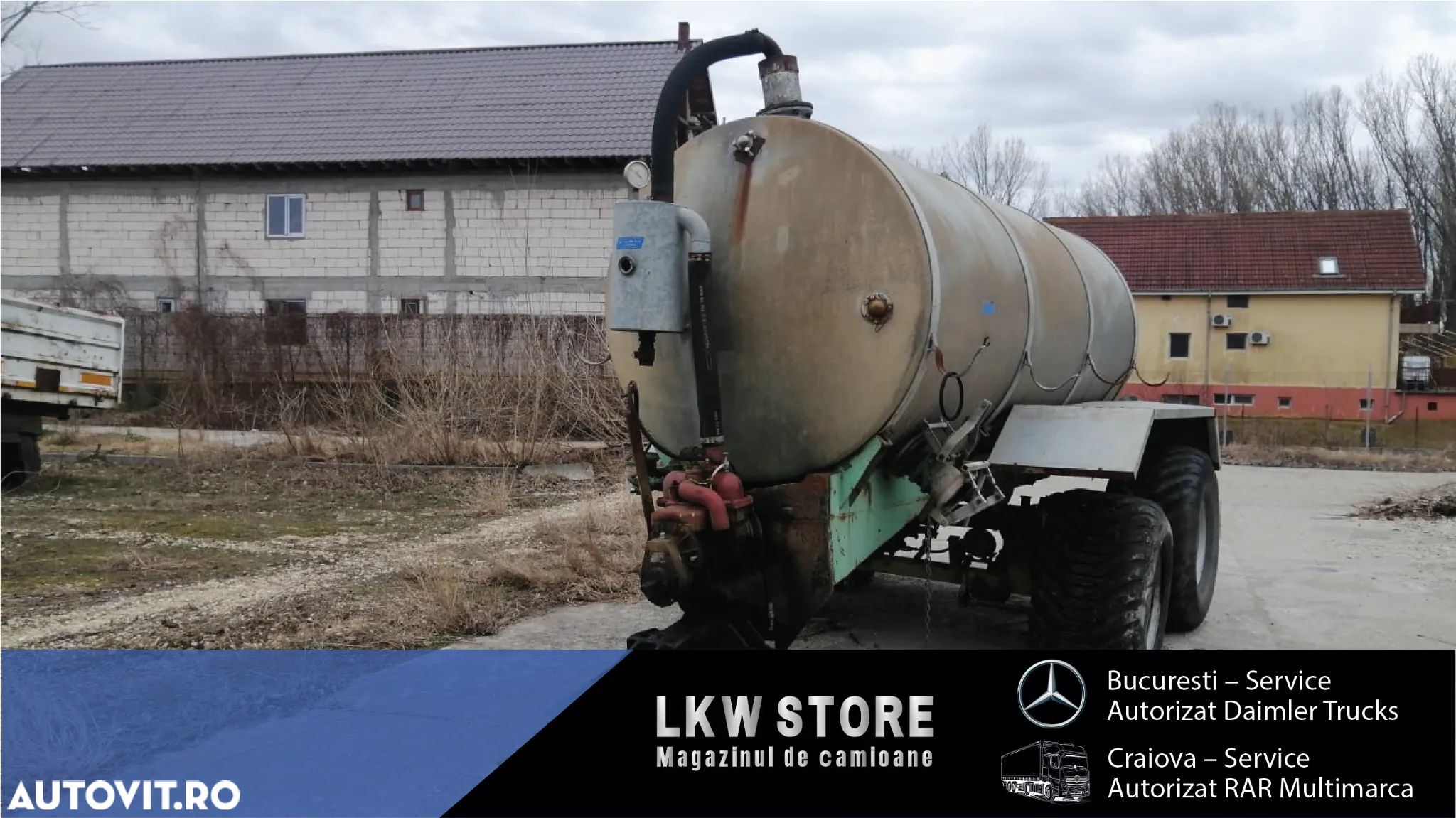 BECKER KOTTE Cisterna/Tank Trailer Apa/Water/Fertilizant lichid/Dejectii animale/Gulle - 1