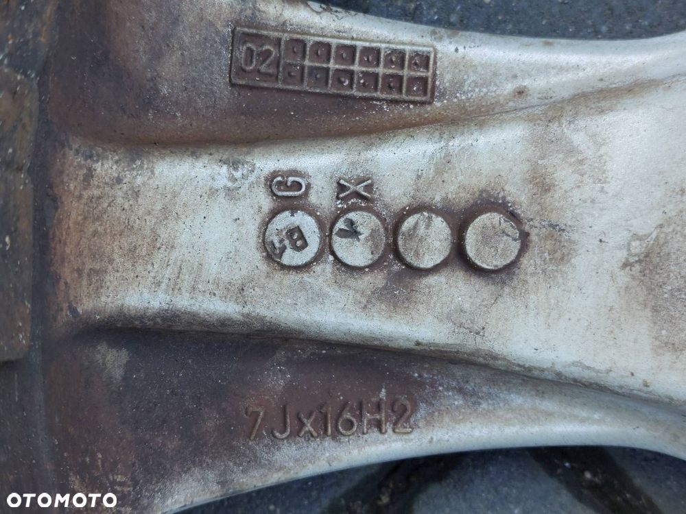 FELGI ALUMINIOWE 4SZT 5x100 7Jx16 VW AUDI SKODA SEAT VIPER KBA45348 - 5