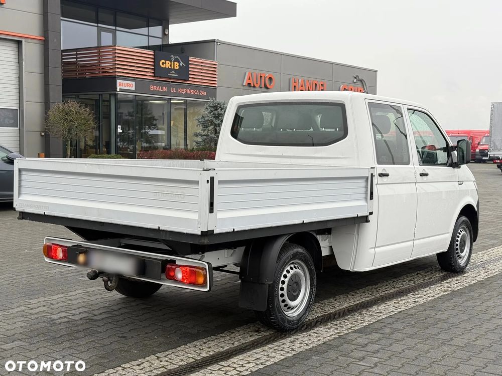 Volkswagen Transporter T6 Doka Brygadówka 6-miejsc Skrzynia Salon PL, Jeden Właściciel - 4