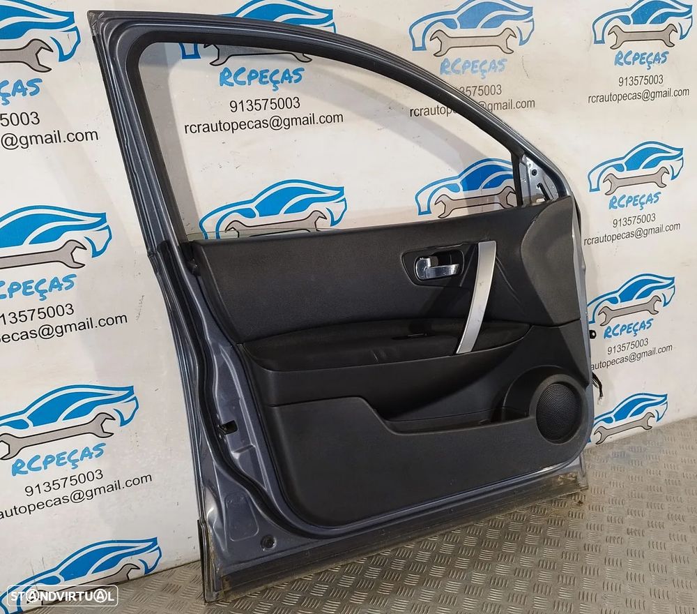PORTA PORTAS FRENTE FRONTAL ESQUERDA NISSAN QASHQAI I 1 MK1 J10 H0101JD0MD QASHQAI +2 FECHO ELEVADOR MOTOR PUXADOR VIDRO RETROVISOR RETROVISORES - 5
