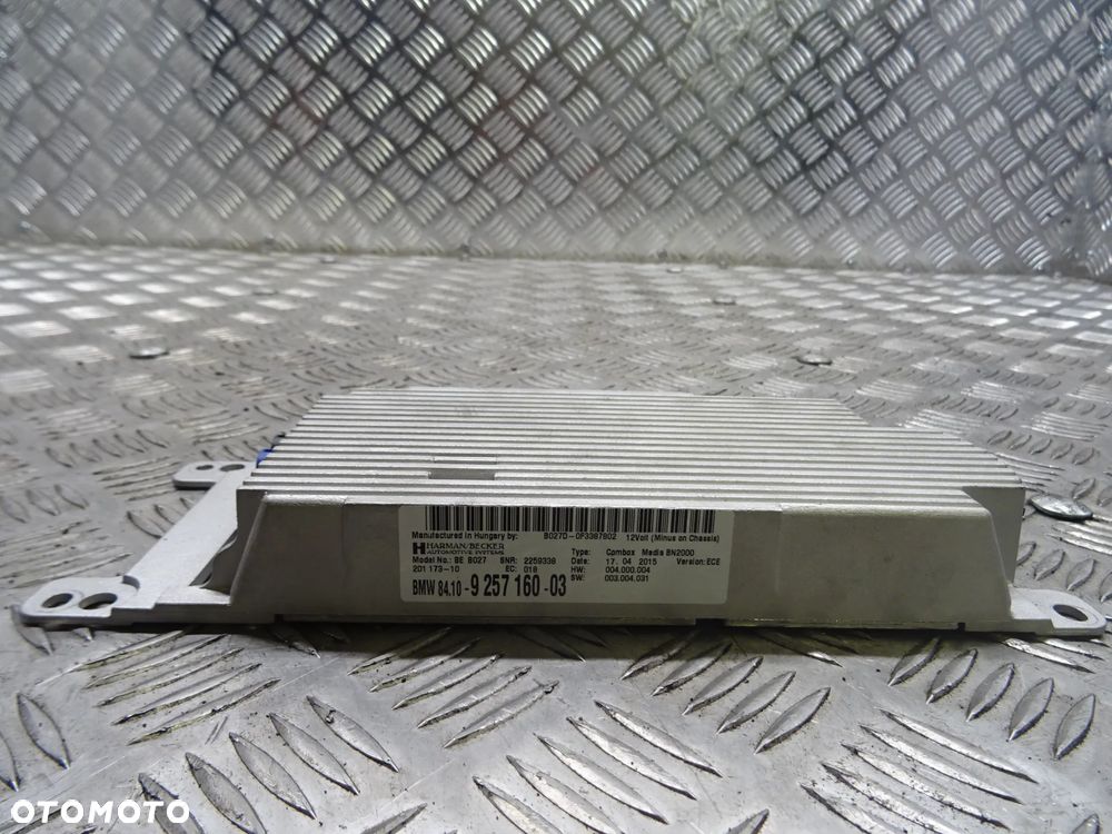 BMW X1 E84 LIFT 12-15 18I  MODUŁ STEROWNIK COMBOX 9257160 - 4