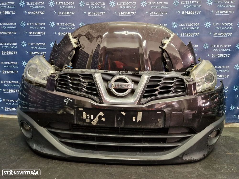 Frente completa usada NISSAN QASHQAI J10 FASE 2 1.5 DCI capot parachoques guardalamas oticas radiadores - 4