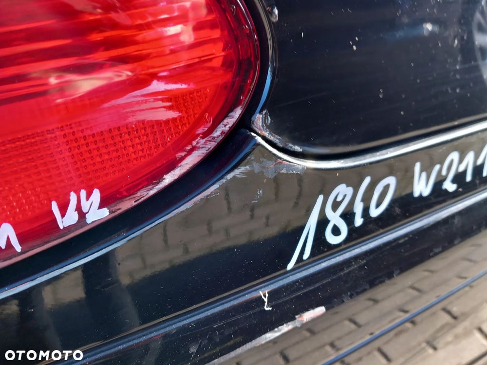 MERCEDES W211 ZDERZAK TYLNY TYŁ KOMBI PARKTRONIC PDC KOLOR: 359 - 5