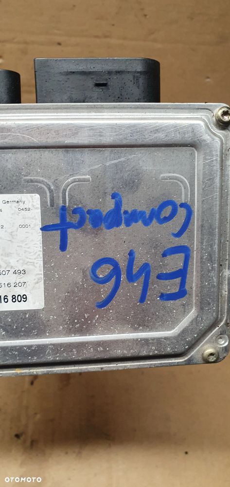 Komputer sterownik silnika BMW 3 E46 1.6 1.8i 7507493 7516207 7516809 - 5