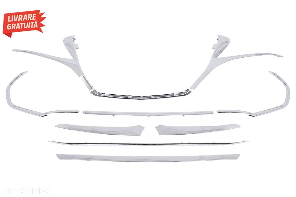 Kit Exterior Complet Mercedes V-Class W447 (2014-2023) Conversie la 2024 Design- livrare gratuita - 17