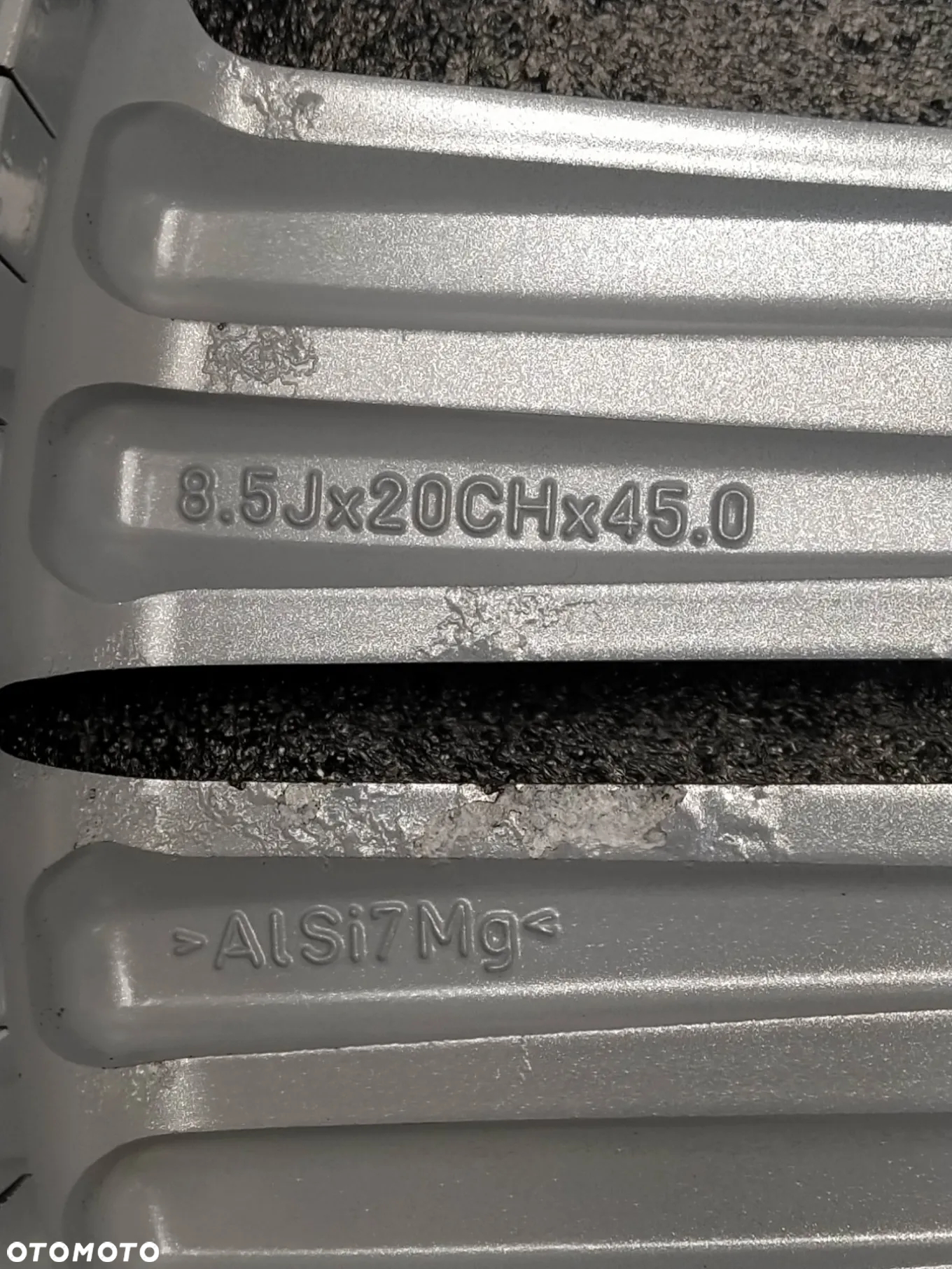 JAGUAR F-PACE X761 8.5X20 ORYGINALNE FELGI ALUMINIOWE R20 ET45 5X108 4XCZUJNIKI TPMS CIŚNIENIA OPON - 16
