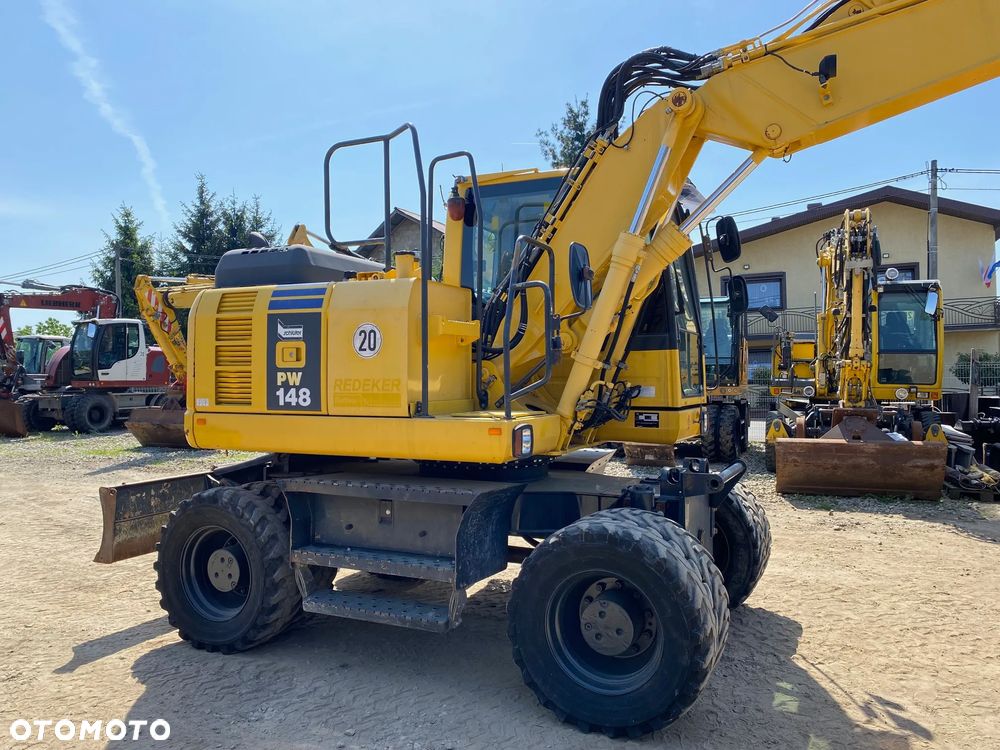 Komatsu PW148 -8, 2015 ROK, KRÓTKI TYŁ, Z NIEMIEC, SERWISOWANA W KOMATSU - 17