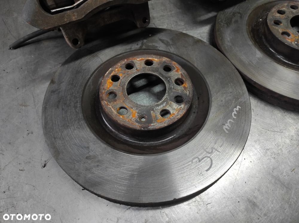 ZESTAW HAMULCY HAMULCOWY PRZÓD PRZEDNI BIG BRAKE SWAP TARCZE 345MM ZACISKI 982 AUDI A3 S3 8P TT RS VW GOLF 5 6 GTI R SKODA OCTAVIA 2 VRS SEAT LEON 2 ALTEA FR CUPRA KOMPLET WYSYŁKA !!!! - 2