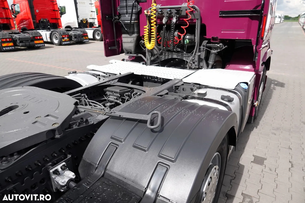 Volvo FH 540 / PUSHER / Tractor cu 3 axe / RETARDER / I-PARK COOL / AXIE LIFTING DIRECȚIE / PIELE / IMPORTAT - 15
