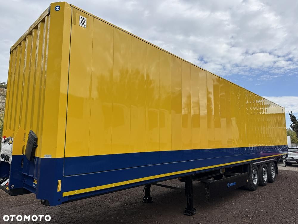 Krone KOFFER ,UBRANIOWA , DACHSER , TEXTIL , BOX - 6