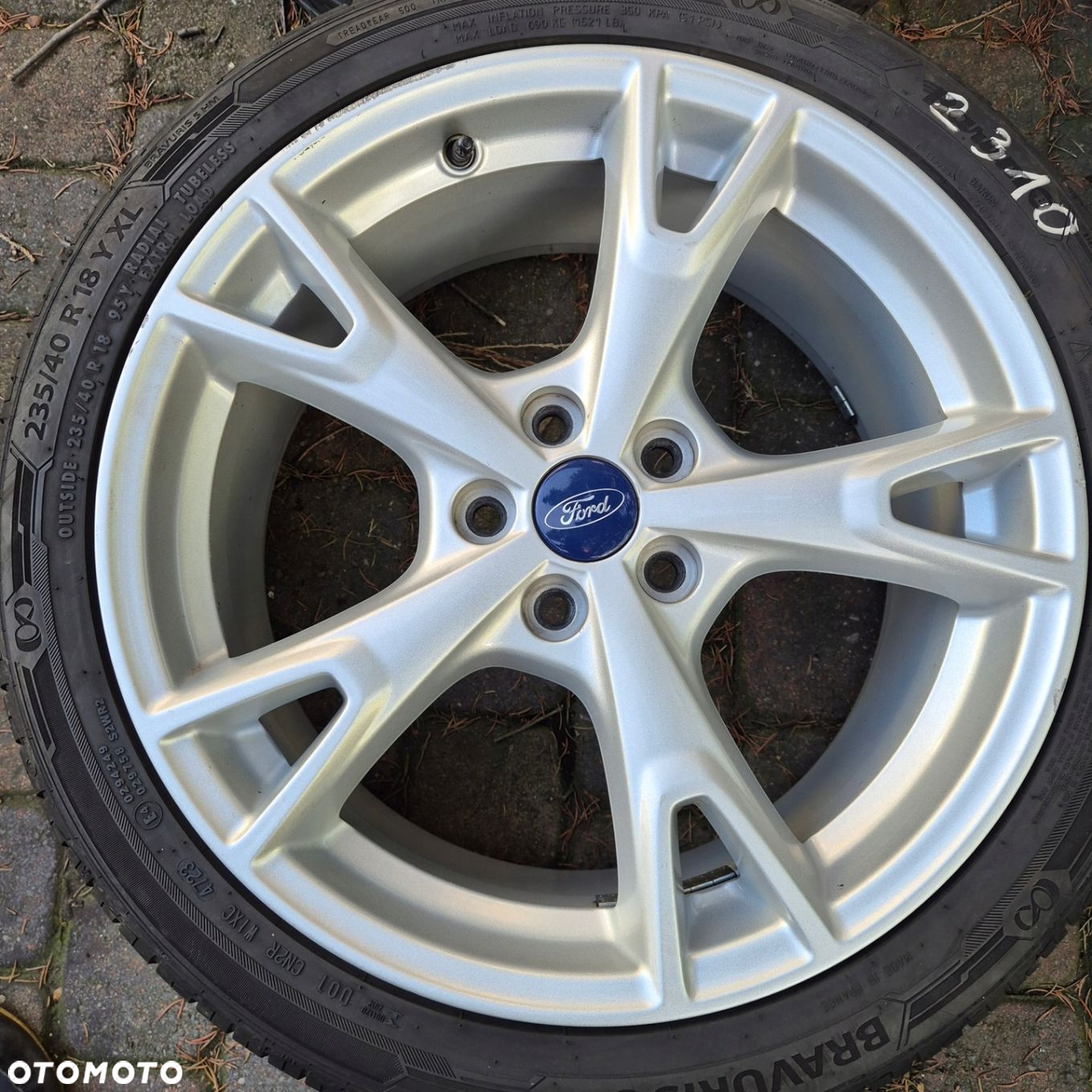 LATO KOŁA 18 FORD FOCUS ST C-MAX MONDEO VOLVO S60 S40 V50 C30 235/40 R18 - 2