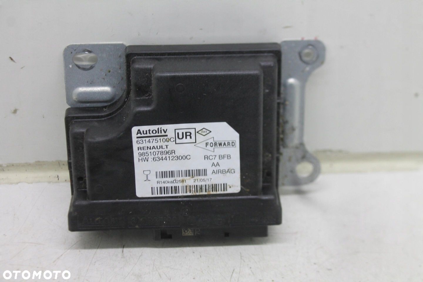 MODUŁ SENSOR AIRBAG 985107896R RENAULT MEGANE IV 16-24 - 1