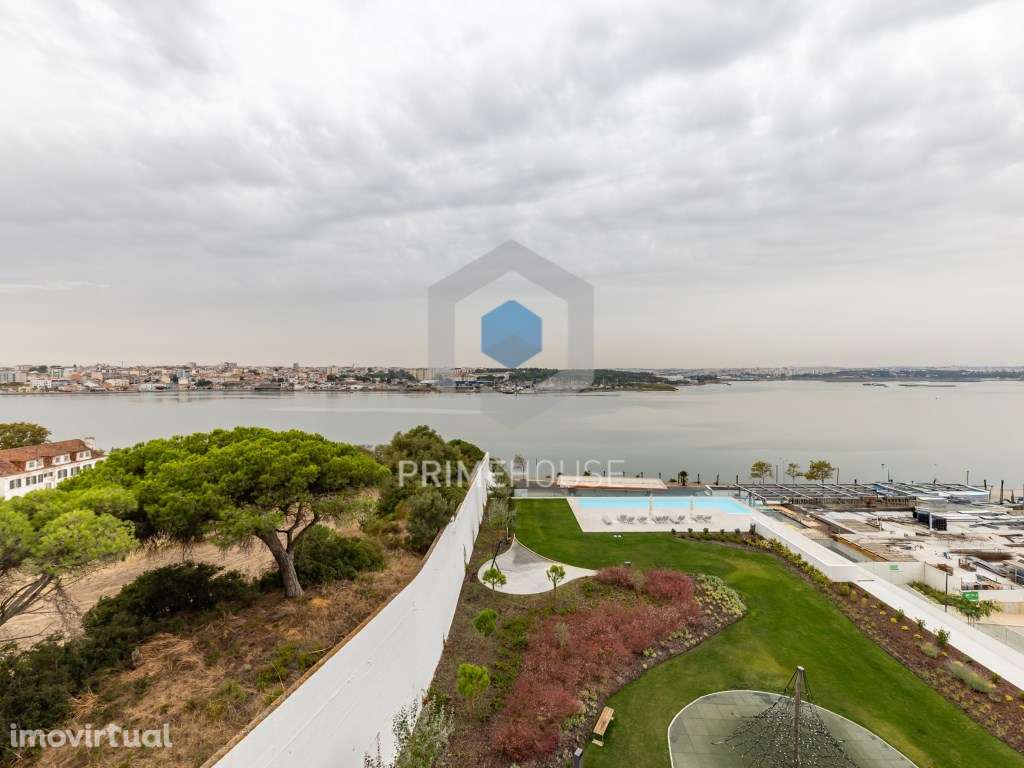 Apartamento T3, com varanda e estacionamento, na Baía do Seixal - Grande imagem: 2/60