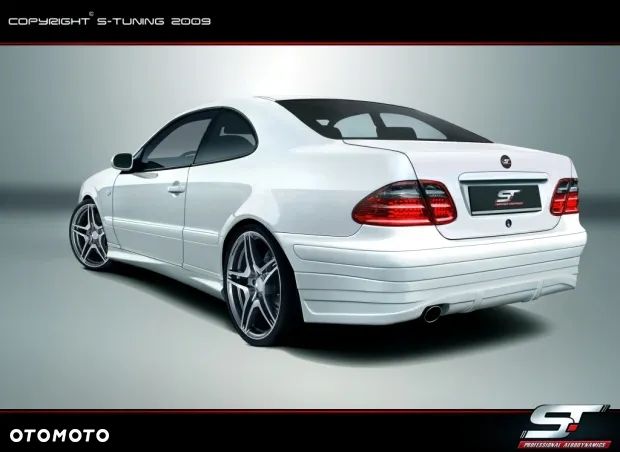 MERCEDES CLK W208 AMG ZESTAW OSPOILEROWANIA ZDERZAKI - 7