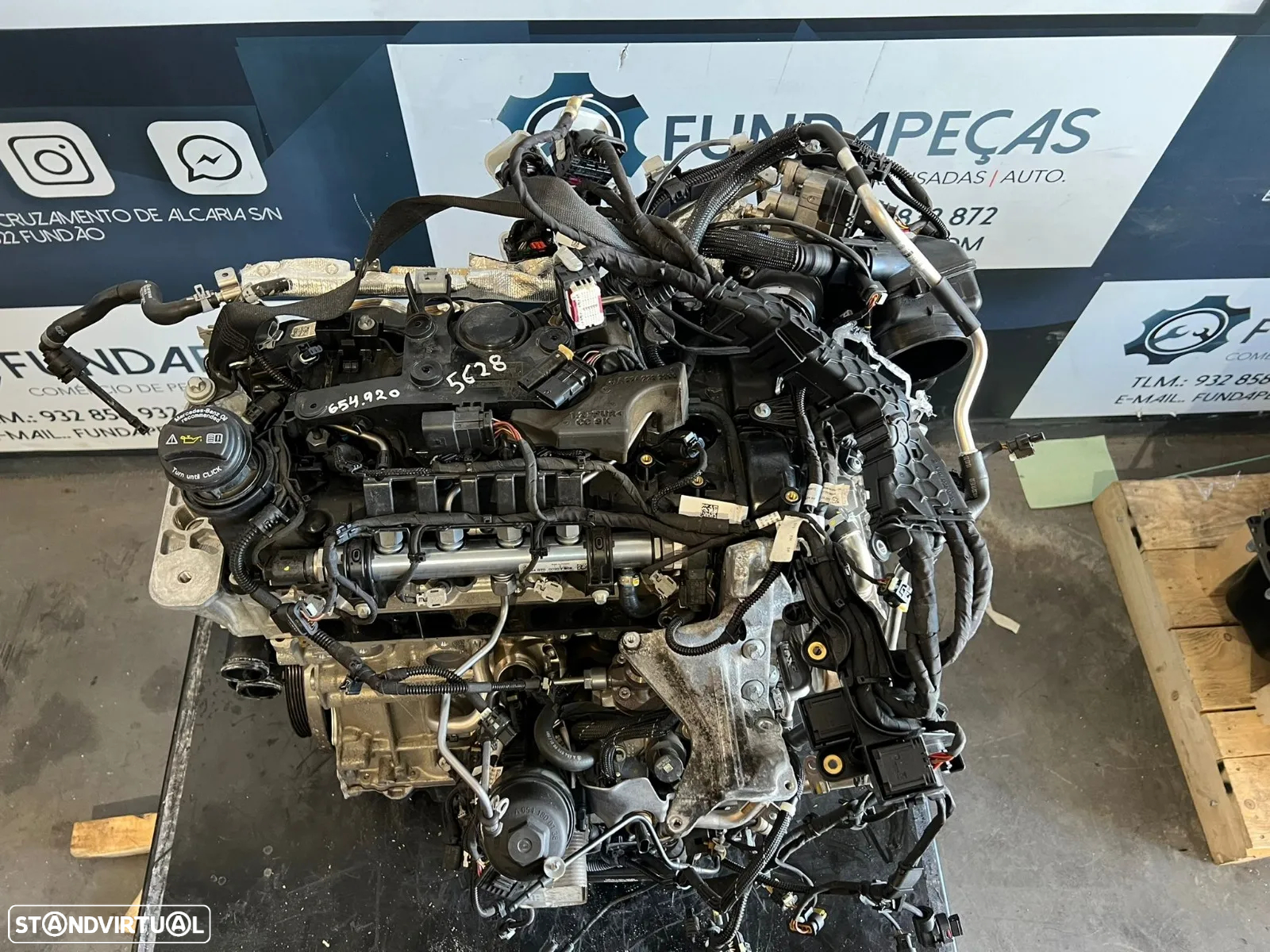 Motor Mercedes Class A - 654.920 - 5