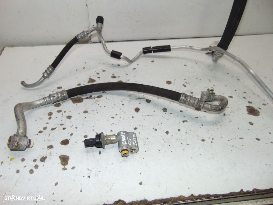 VW caddy tubos do ar condicionado - 7
