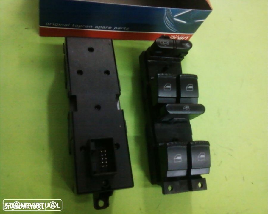 Botões / Teclas / interruptor vidros Vw Golf IV 4 (NOVO) - 1