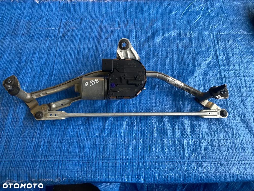 MECHANIZM WYCIERACZEK SILNICZEK PRZÓD VW PASSAT B8 3G1955023G - 1