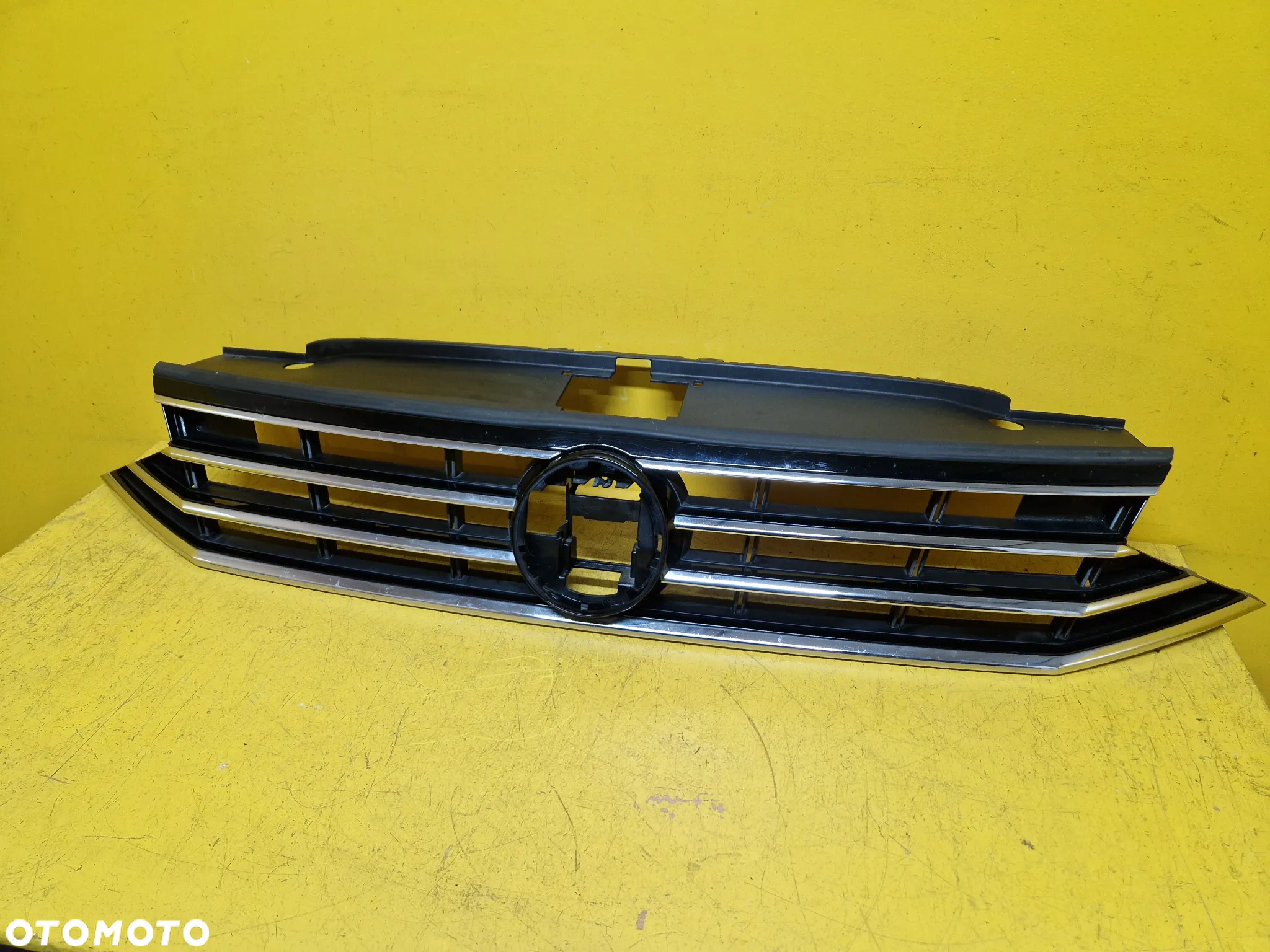 VW PASSAT B8 LIFT GRILL ATRAPA CHŁODNICY 3G0853653N - 2