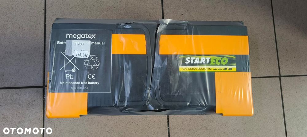 AKUMULATOR START ECO 12V 100Ah 800A NOWY - 2