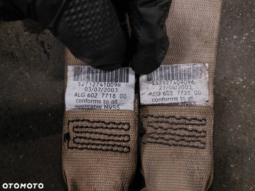 ZESTAW AIRBAG POSTRZAŁOWY BMW E60 520i 6938930 39703970807F 33676138003A - 12