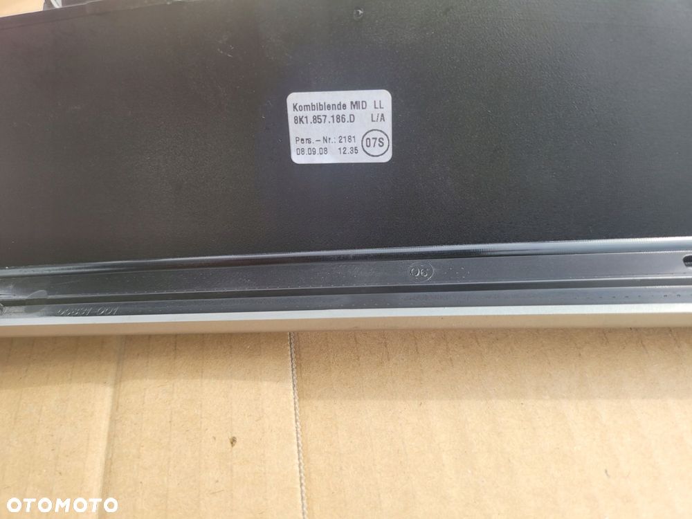 audi a4 b8 ramka wyświetlacza 8k1857186d - 2