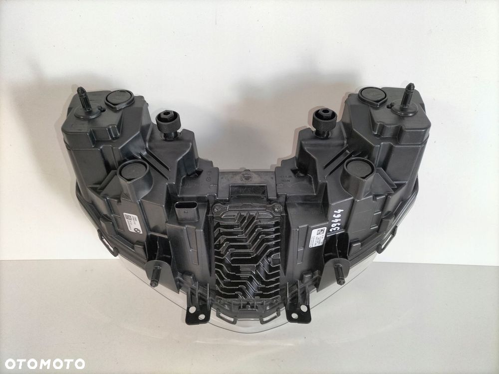 lampa przednia reflektor motor bmw ce 04 ce04 full led black - 5