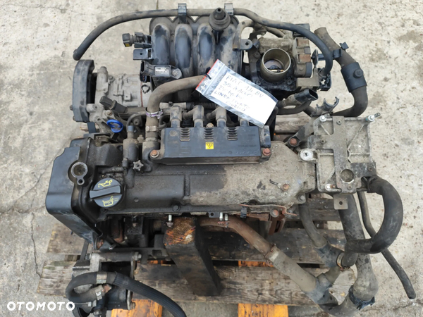 Silnik kompletny 1.4 8V benzyna 350A1000 Fiat Linea Grande Punto Fiorino Doblo Qubo Albea Panda Idea Alfa Romeo Mito na chodzie -Film