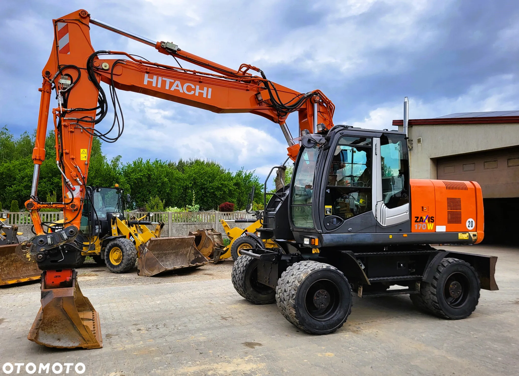 Hitachi ZX 170W-3 / z Niemiec / Stan idealny !!! / - 7