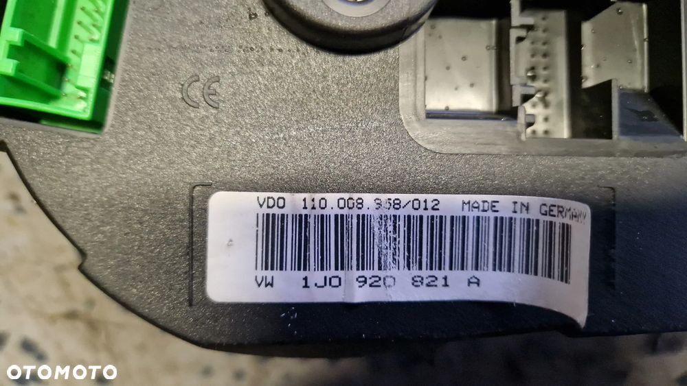 VOLKSWAGEN GOLF IV BORA 1.6 LICZNIK 1J0920821A - 3