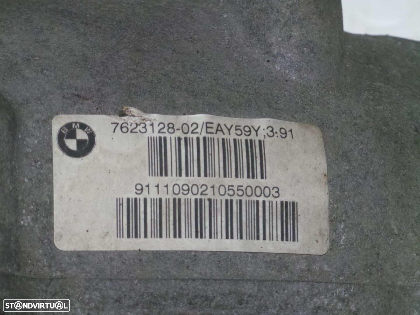 Diferencial 3.91 Trás Seminovo/ Original BMW 5 (F10)/BMW 5 Touring (F11) 3310762... - 2