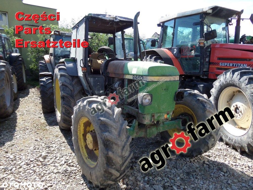 John Deere 2450 MC1 części, skrzynia biegów, oś - 1