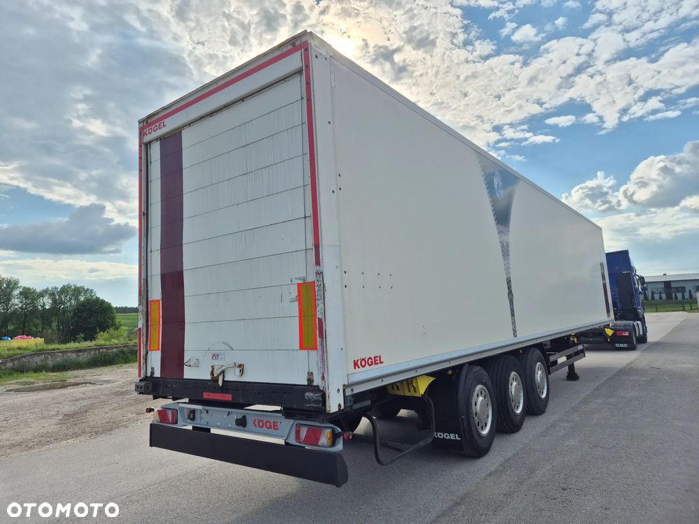 Kögel IGŁA INPOST DPD DHL ! ROLETA z Niemiec JAK NOWA / SAF PODNOSZONA OŚ / z Niemiec / TOP STAN 2015/  KOFFER KONTENER IZOTERMA ISO ISOKOFER ISOTERM GRUBY GRUBA AMAZON - 6
