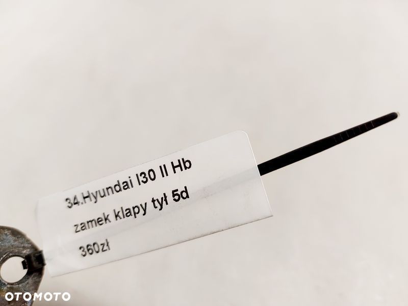hyundai i30 ii hb zamek klapy tył 5d - 3