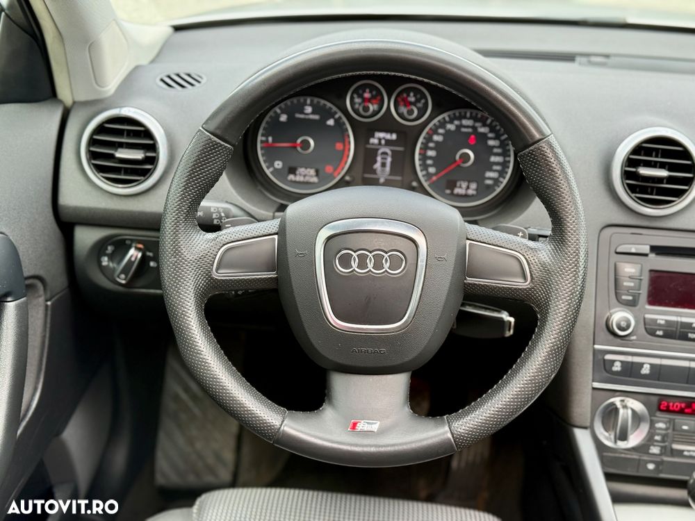 Audi A3 2.0 TDI ack DPF S tronic S line Sportpaket (plus) - 30