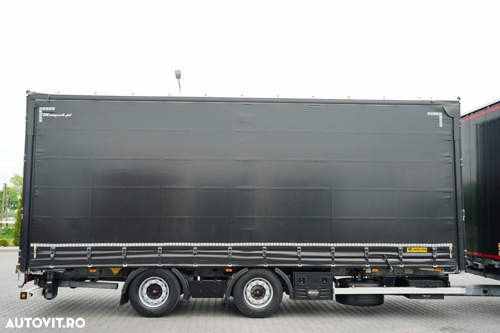MAN TGX 26.480 / COMBINAȚIE TANDEM 120 M3 / TRAVERSE / MEGA / PUNȚĂ RIDICATĂ / ACOPERIȘ RIDICAT / CAMERĂ / + REMORCĂ WIELTON / PUNȚĂ RIDICATĂ / PUNȚI SAF - 14