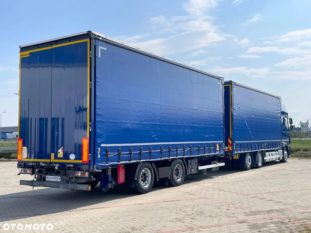 DAF XF 480 / ZESTAW TANDEM 120 M3 / PRZEJAZDOWY / 7,75 M + 7,75 M / SALON PL - 3