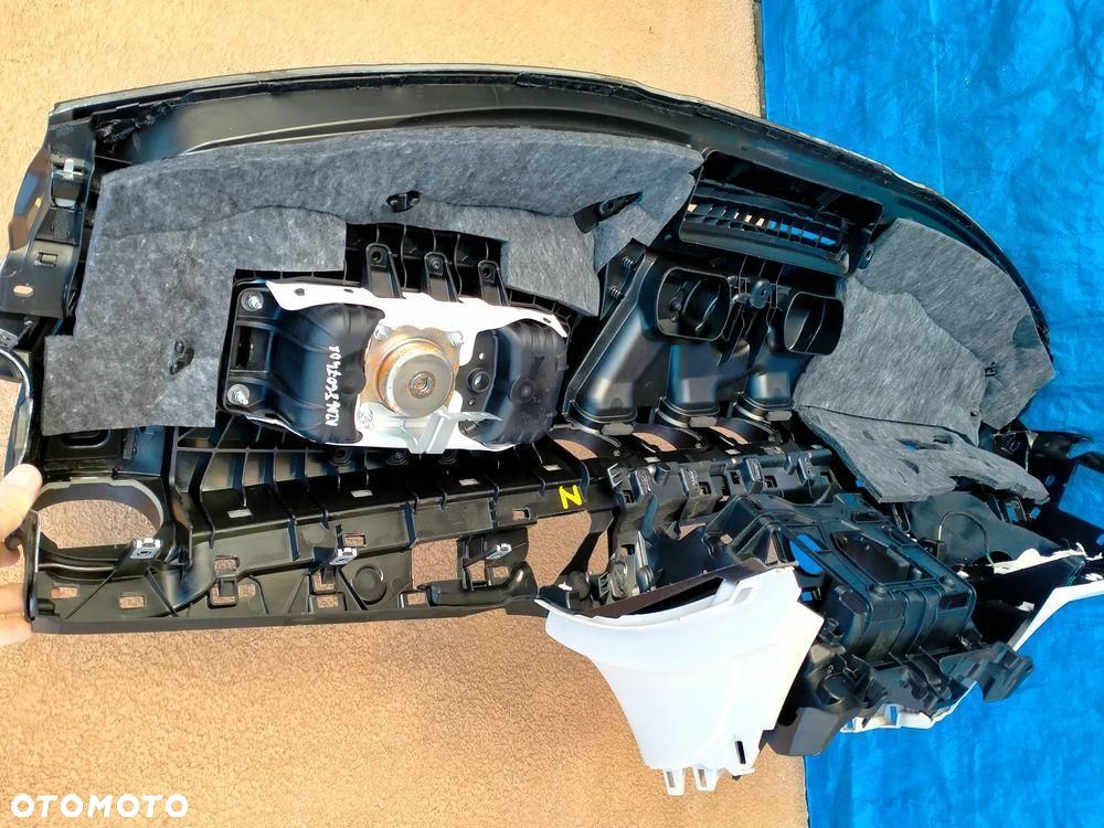 MERCEDES W206 KONSOLA DESKA CZARNA DÓŁ BEŻOWY AIRBAG PAS PASY KOMPLET - 21